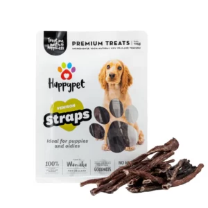 Happy Pet Venison Straps 125gm